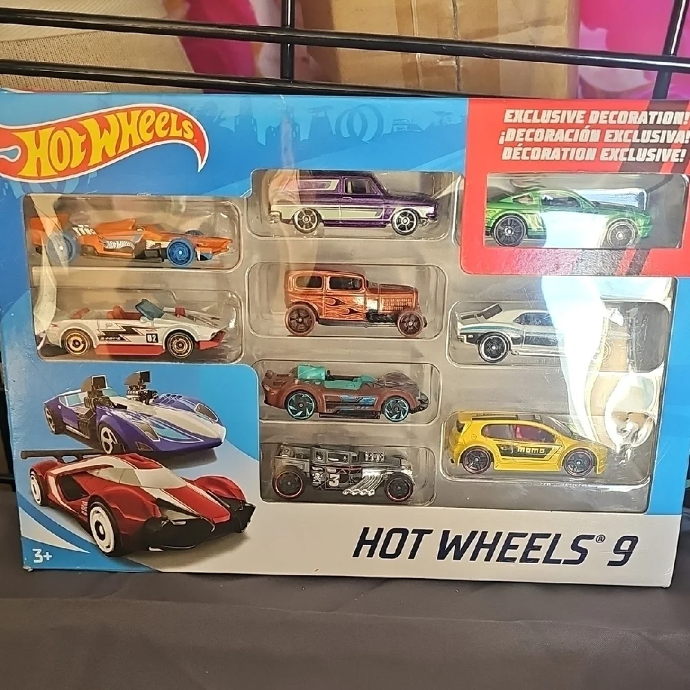 HOT WHEELS 9-Pack Die-Cast Cars Set - NEW